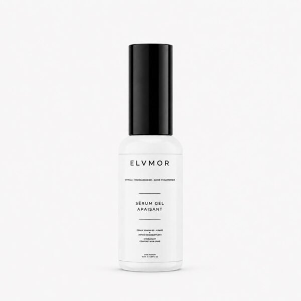Sérum apaisant ELVMOR – flacon du Sérum Gel Apaisant